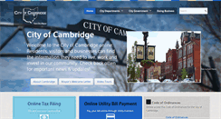 Desktop Screenshot of cambridgeoh.org