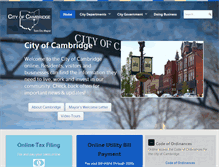 Tablet Screenshot of cambridgeoh.org